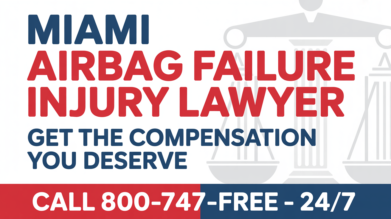 Abogado de Lesiones por Fallo de Airbag en Miami