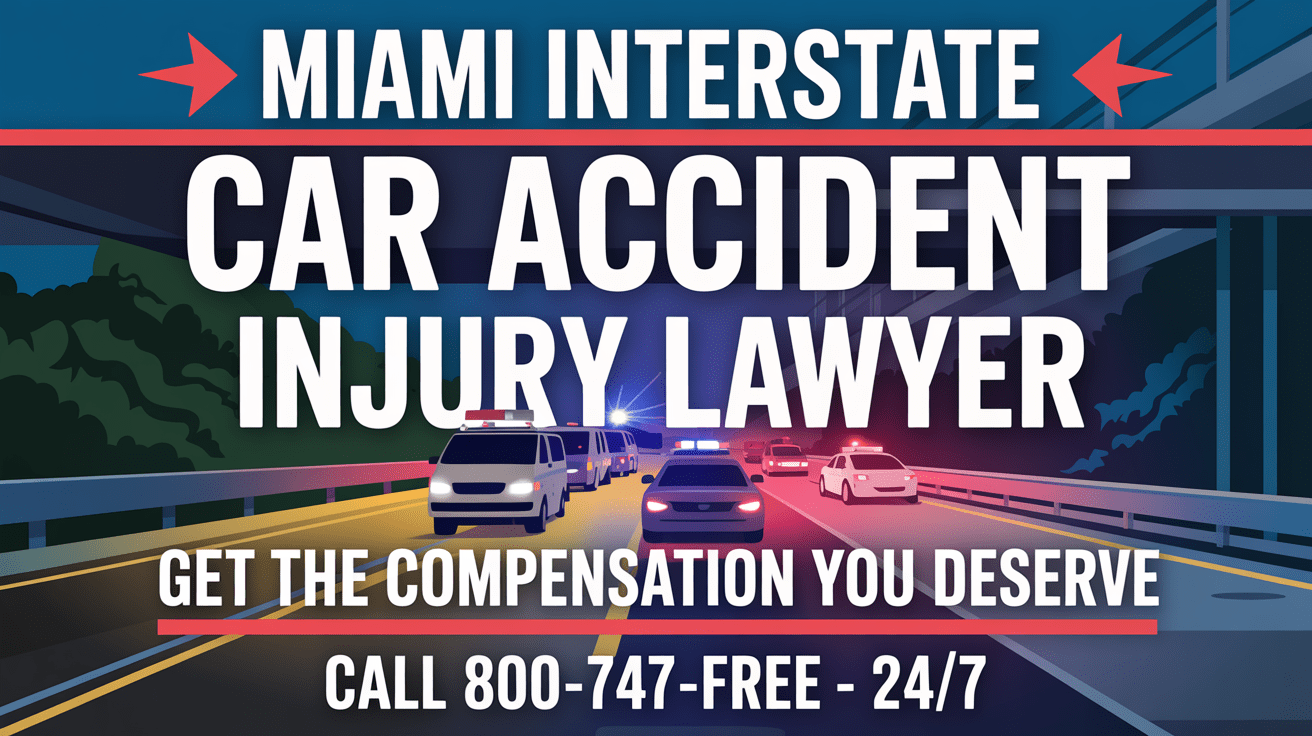 Abogado de Lesiones por Accidentes de Automóviles Interestatales en Miami