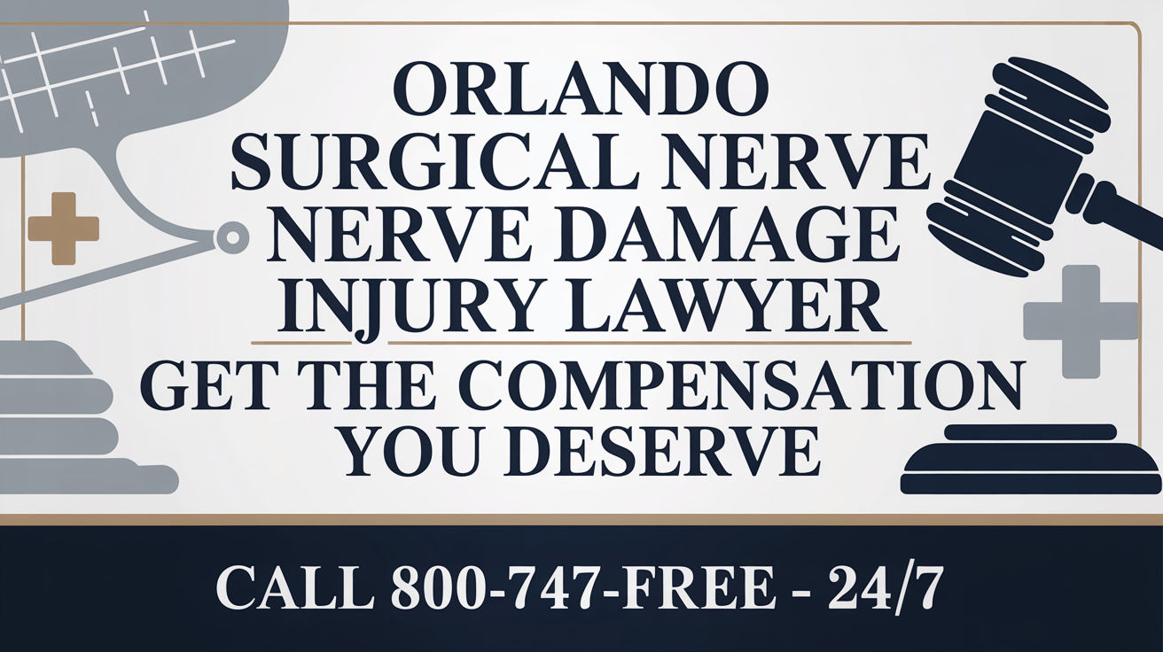 Abogado de Lesiones por Daño Nervioso Quirúrgico en Orlando