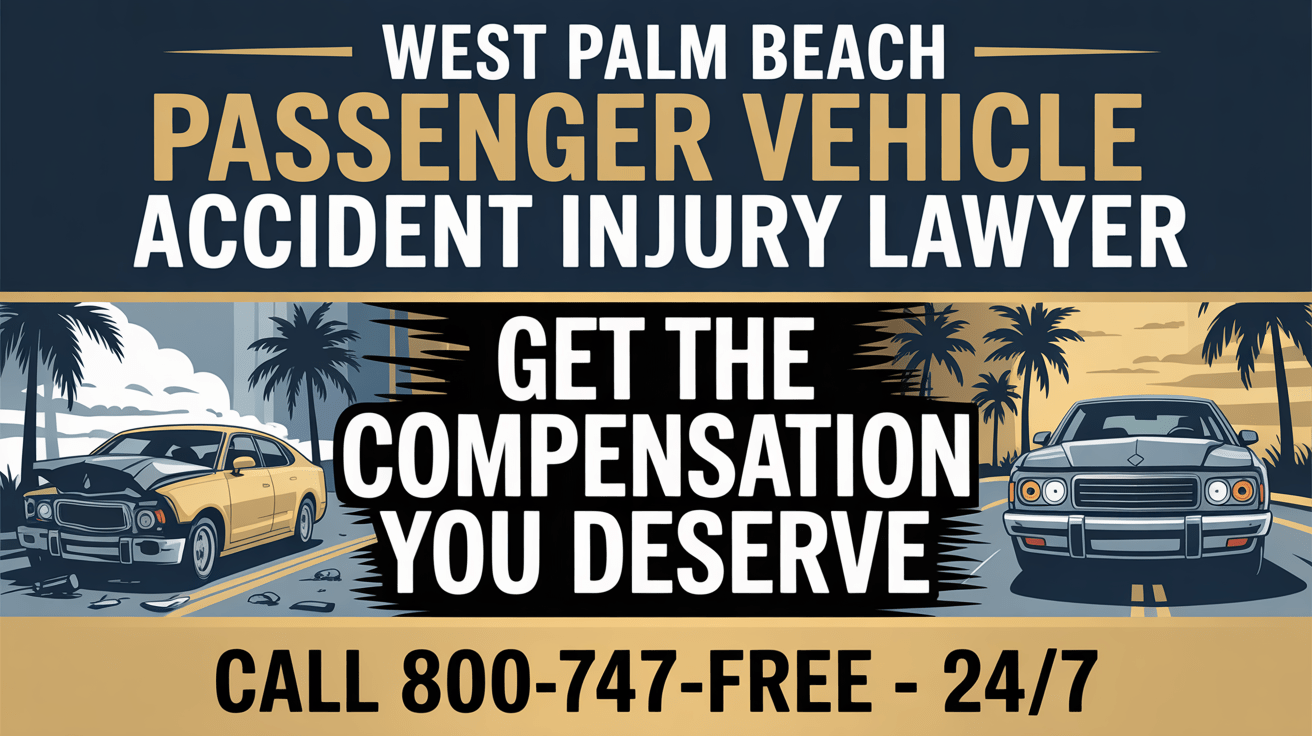 West Palm Beach Passenger Vehicle Accident Injury Lawyer