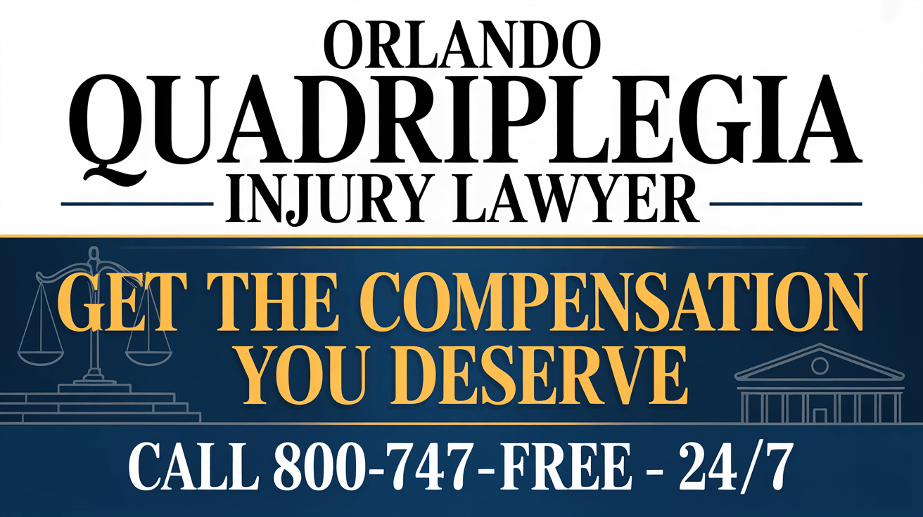 Abogado de Lesiones por Cuadriplejía en Orlando