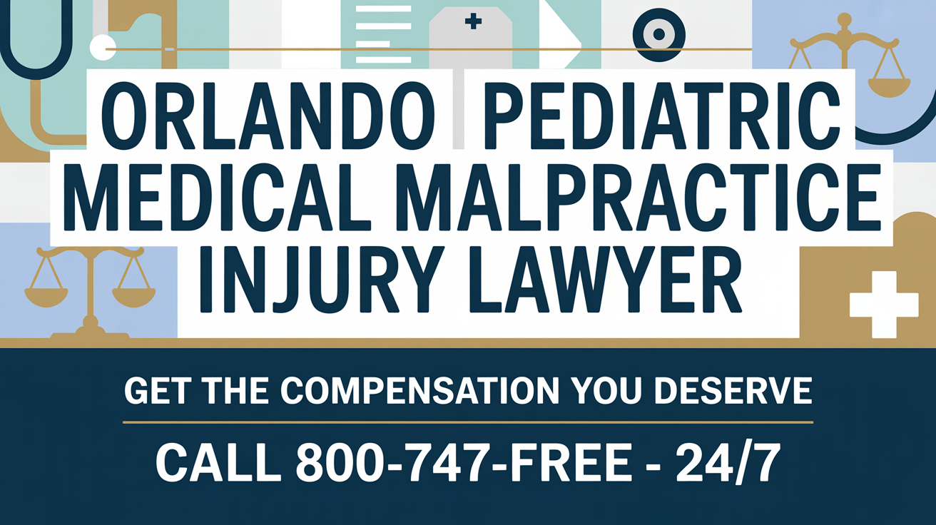 Abogado de lesiones por negligencia médica pediátrica en Orlando