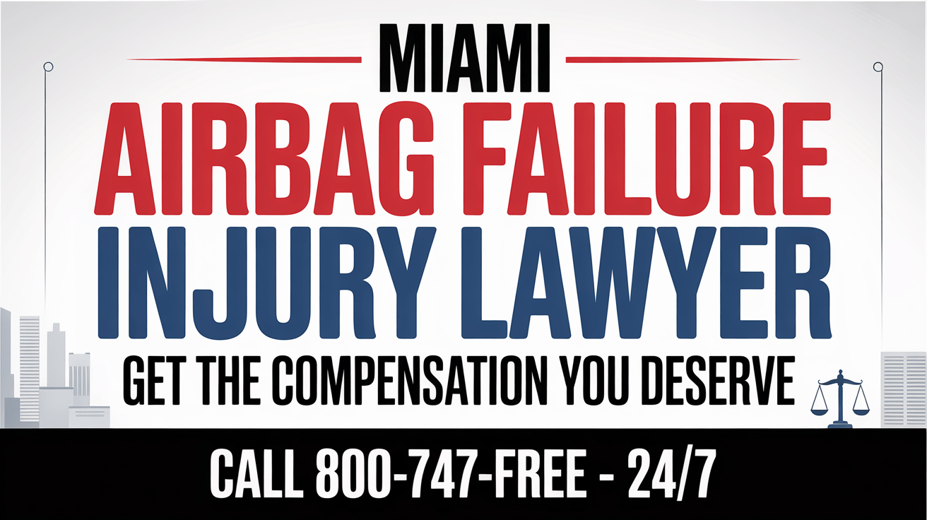 Abogado de Lesiones por Falla de Airbag en Miami