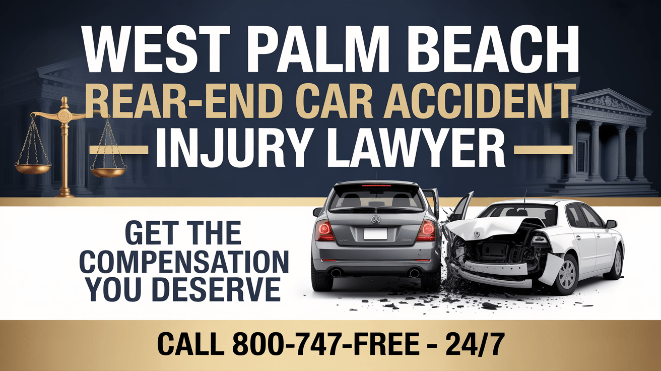 West Palm Beach Rear-End Car Accident Injury Lawyer 