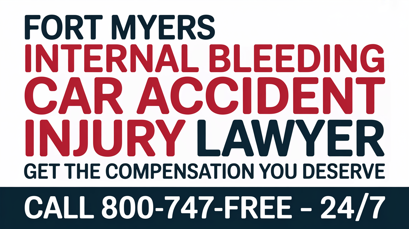 Fort Myers Internal Bleeding Car Accident Injury Lawyer