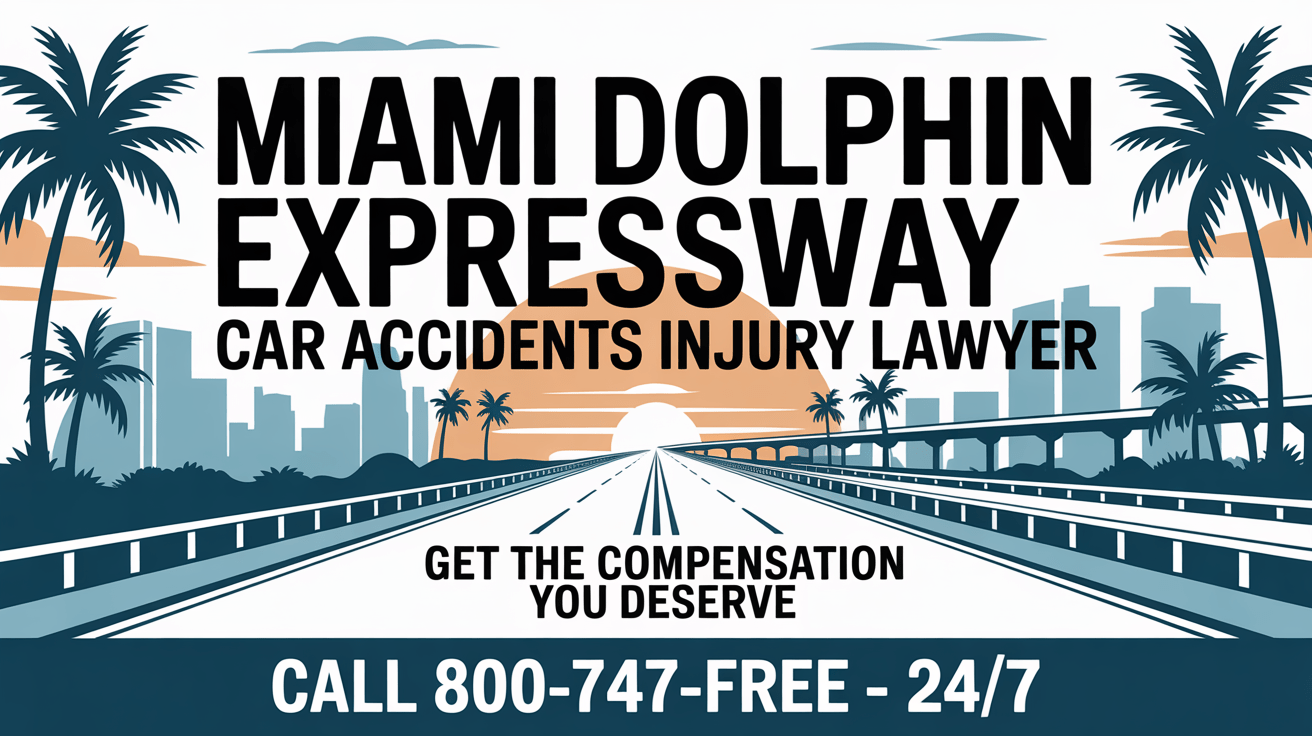 Abogado de lesiones por accidentes automovilísticos en la Dolphin Expressway de Miami
