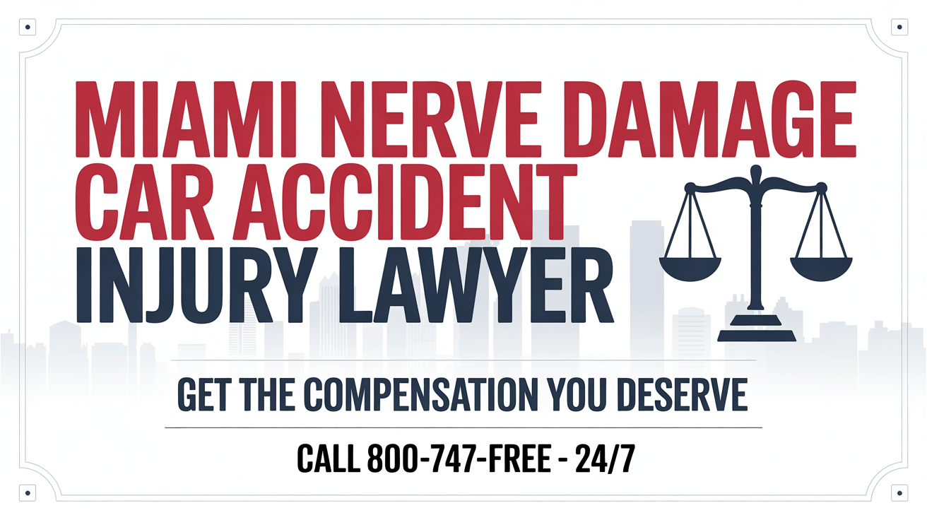 Miami Nerve Damage Car Accident Injury Lawyer
