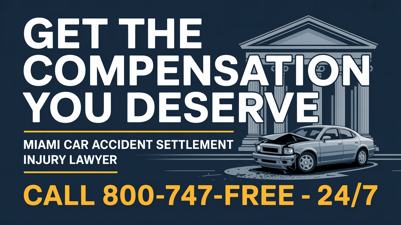 Miami Car Accident Settlement Injury Lawyer