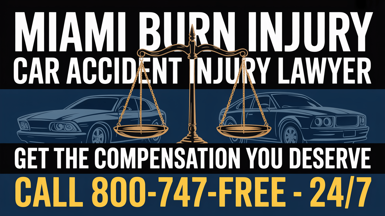 Miami Burn Injury Car Accident Injury Lawyer