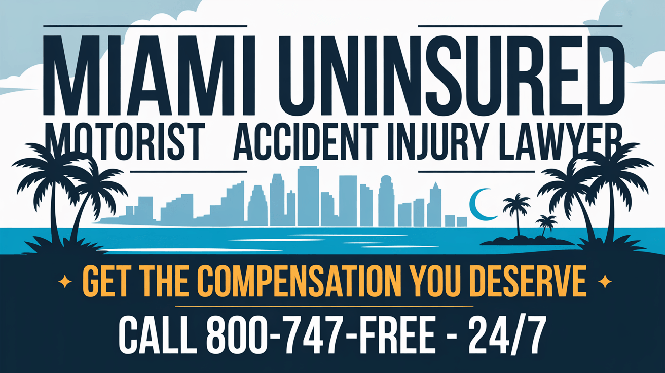 Miami Uninsured Motorist Accident Injury Lawyer