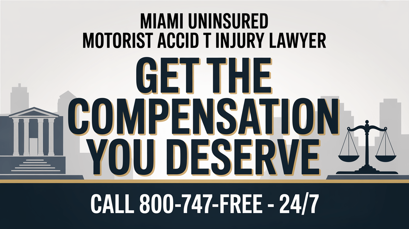 Miami Uninsured Motorist Accident Injury Lawyer