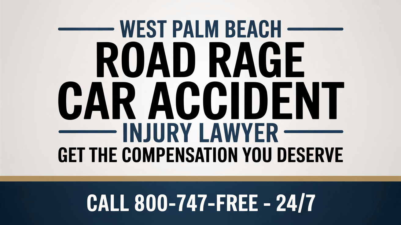 West Palm Beach Road Rage Car Accident Injury Lawyer