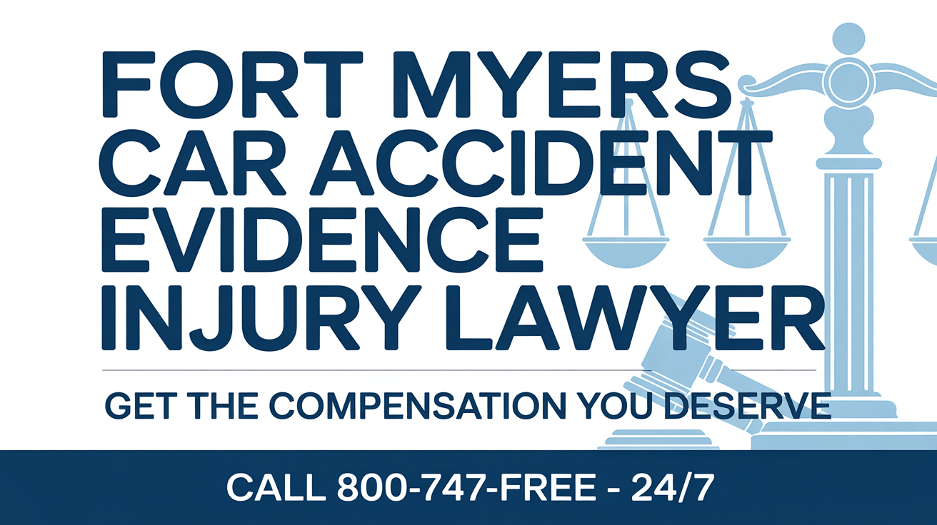 Fort Myers Car Accident Evidence Injury Lawyer