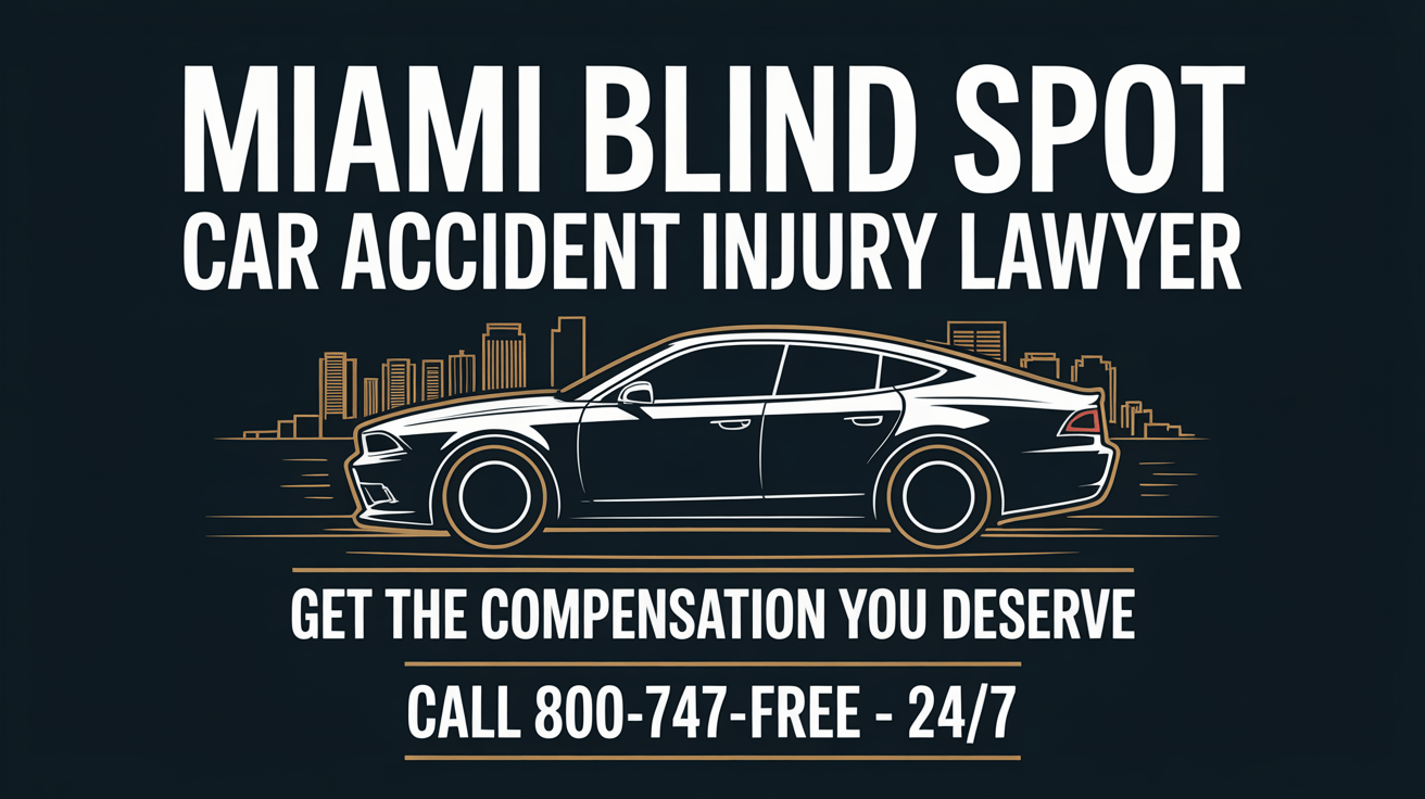 Miami Blind Spot Car Accident Injury Lawyer