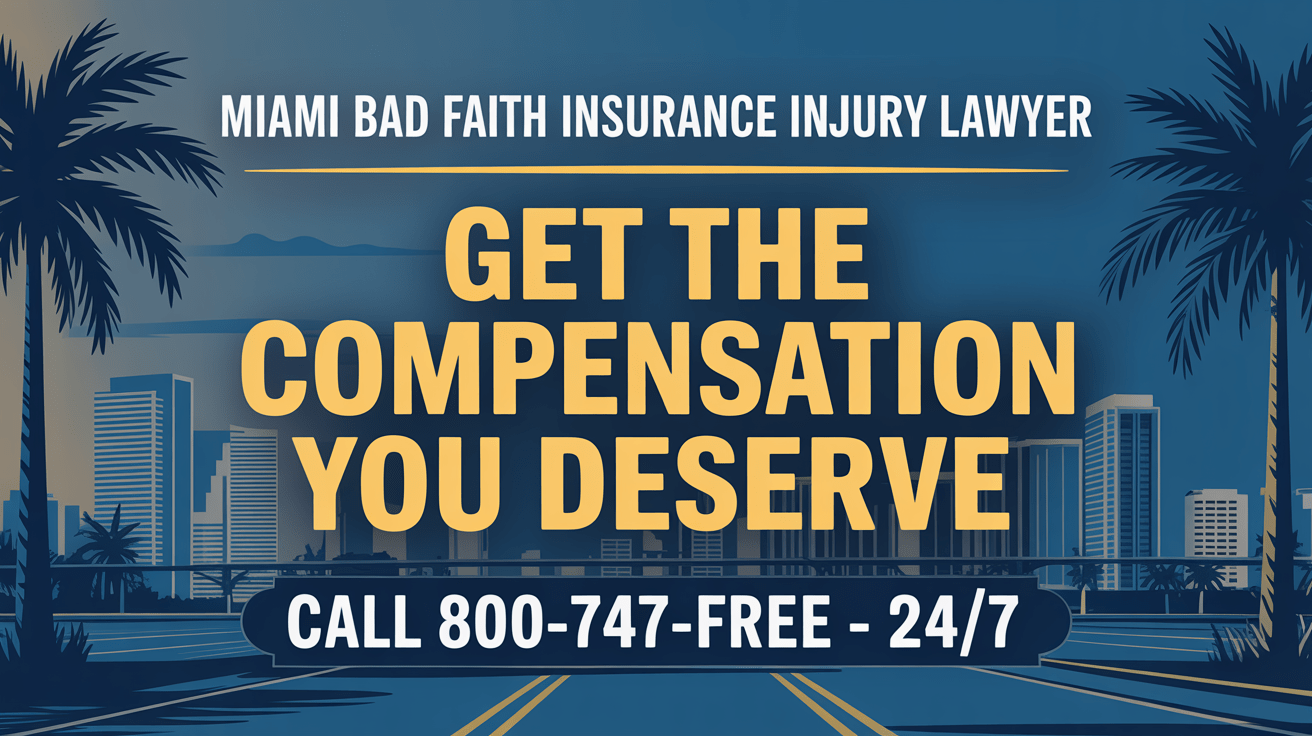 Miami Bad Faith Insurance Injury Lawyer
