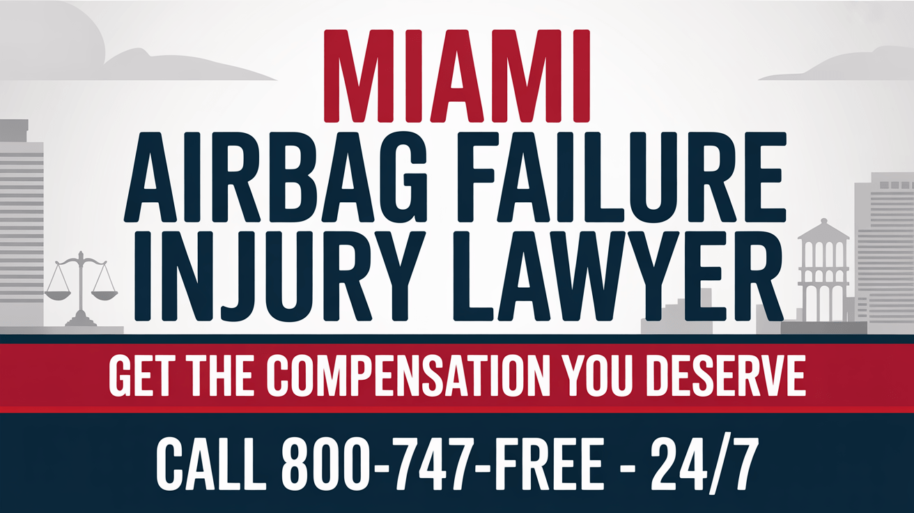 Abogado de Lesiones por Fallo de Airbag en Miami