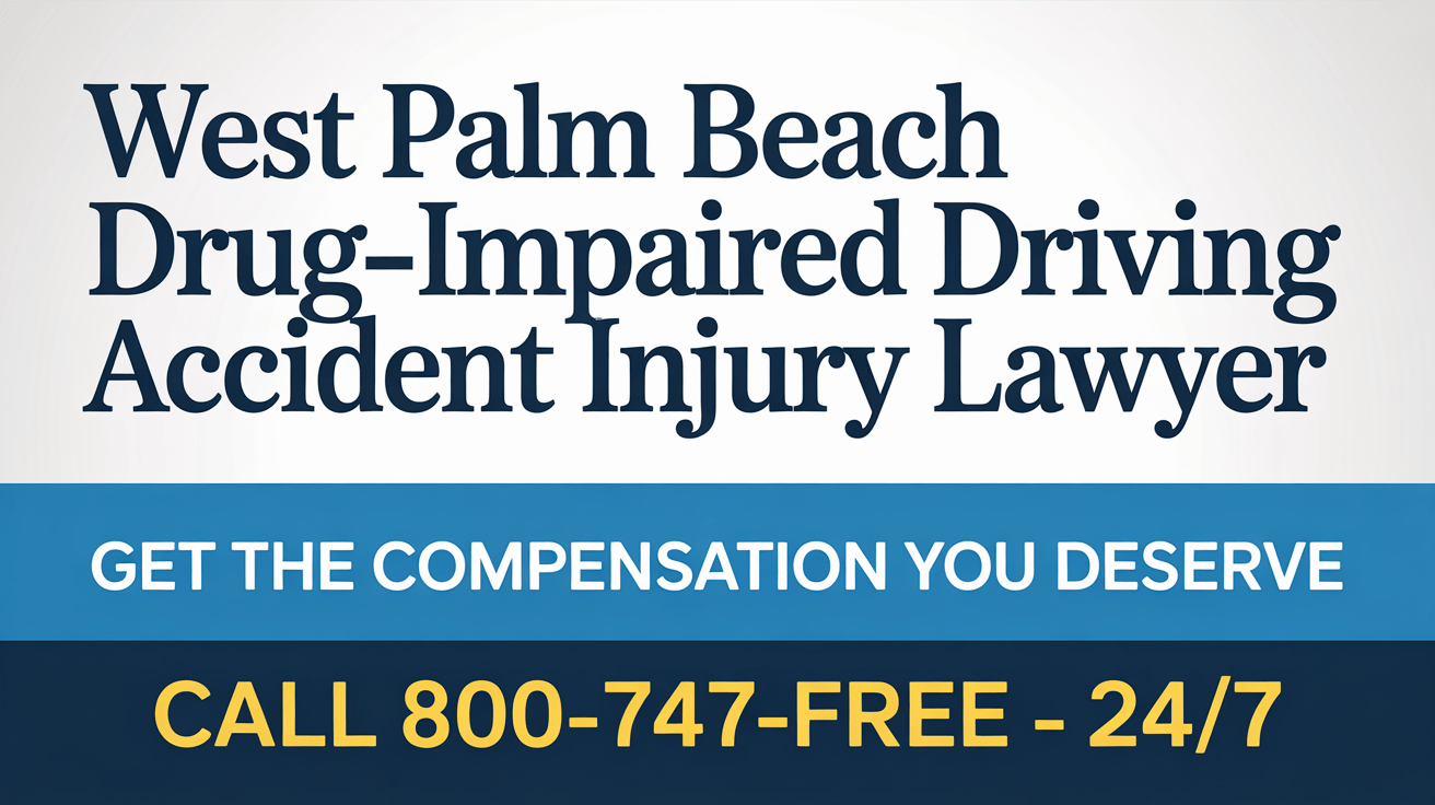 West Palm Beach Drug-Impaired Driving Accident Injury Lawyer