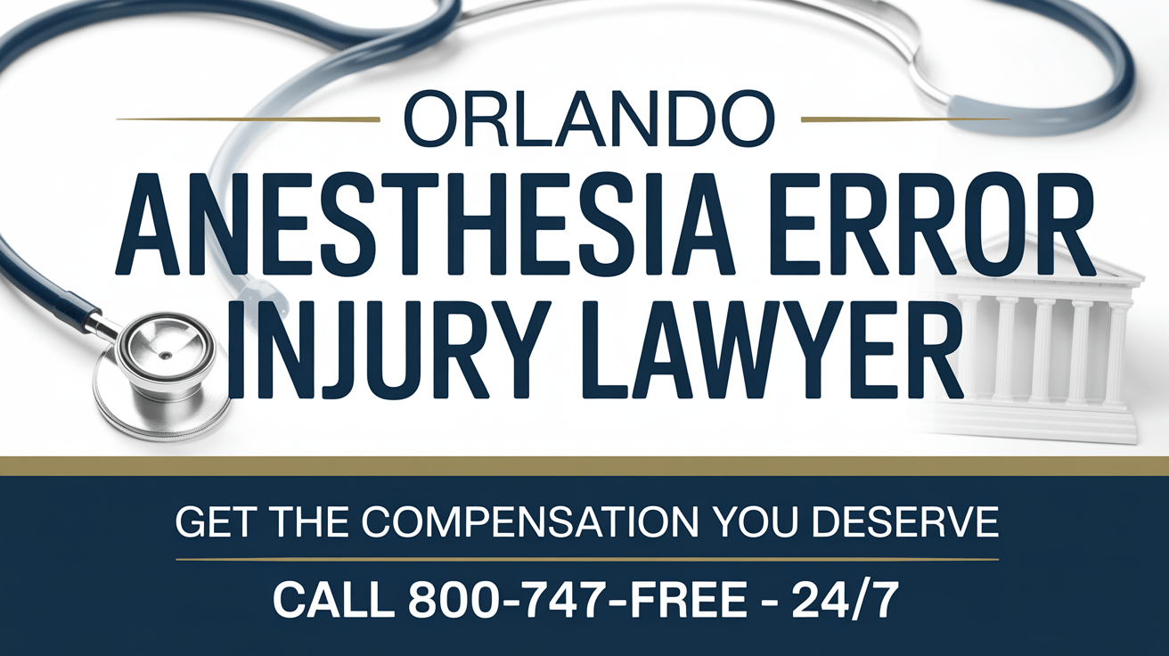 Orlando Anesthesia Error Injury Lawyer