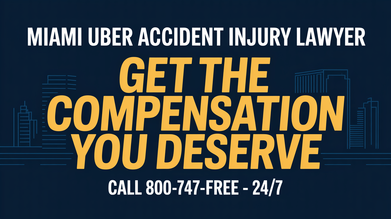 Miami Uber Accident Injury Lawyer