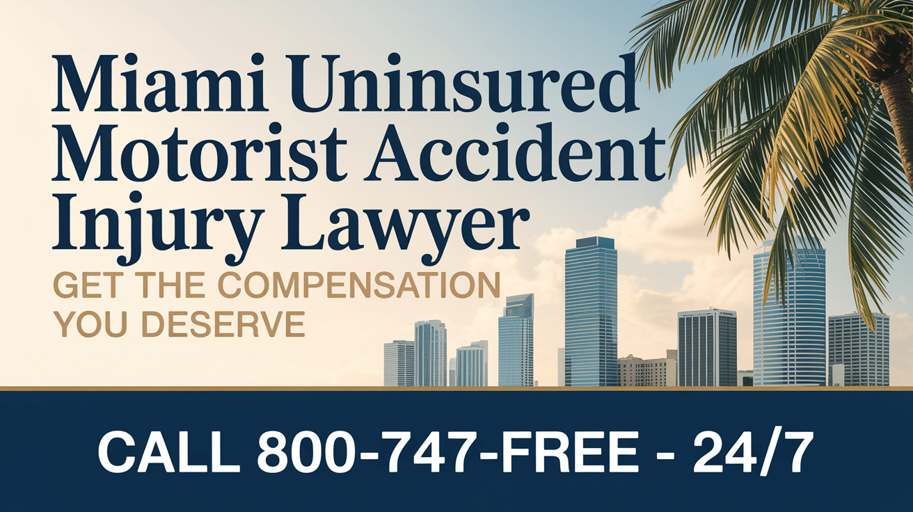 Miami Uninsured Motorist Accident Injury Lawyer