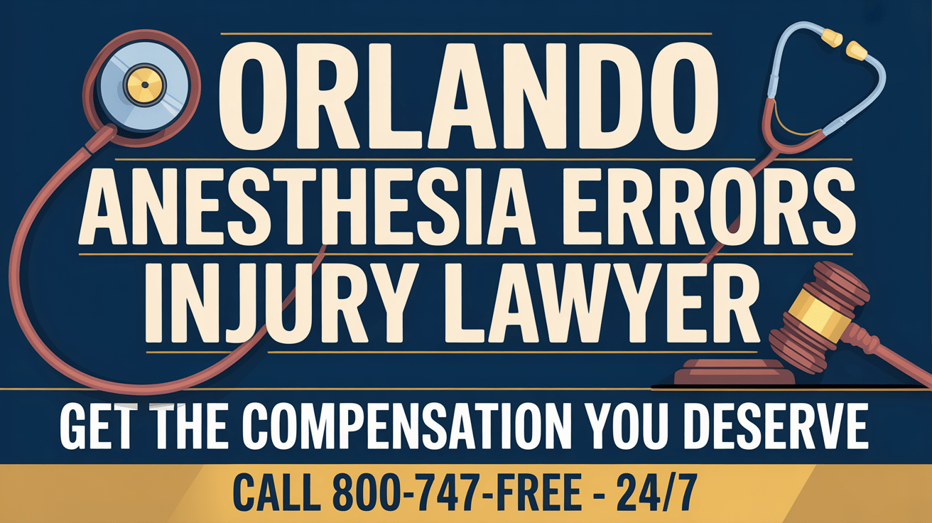 Orlando Anesthesia Errors Injury Lawyer