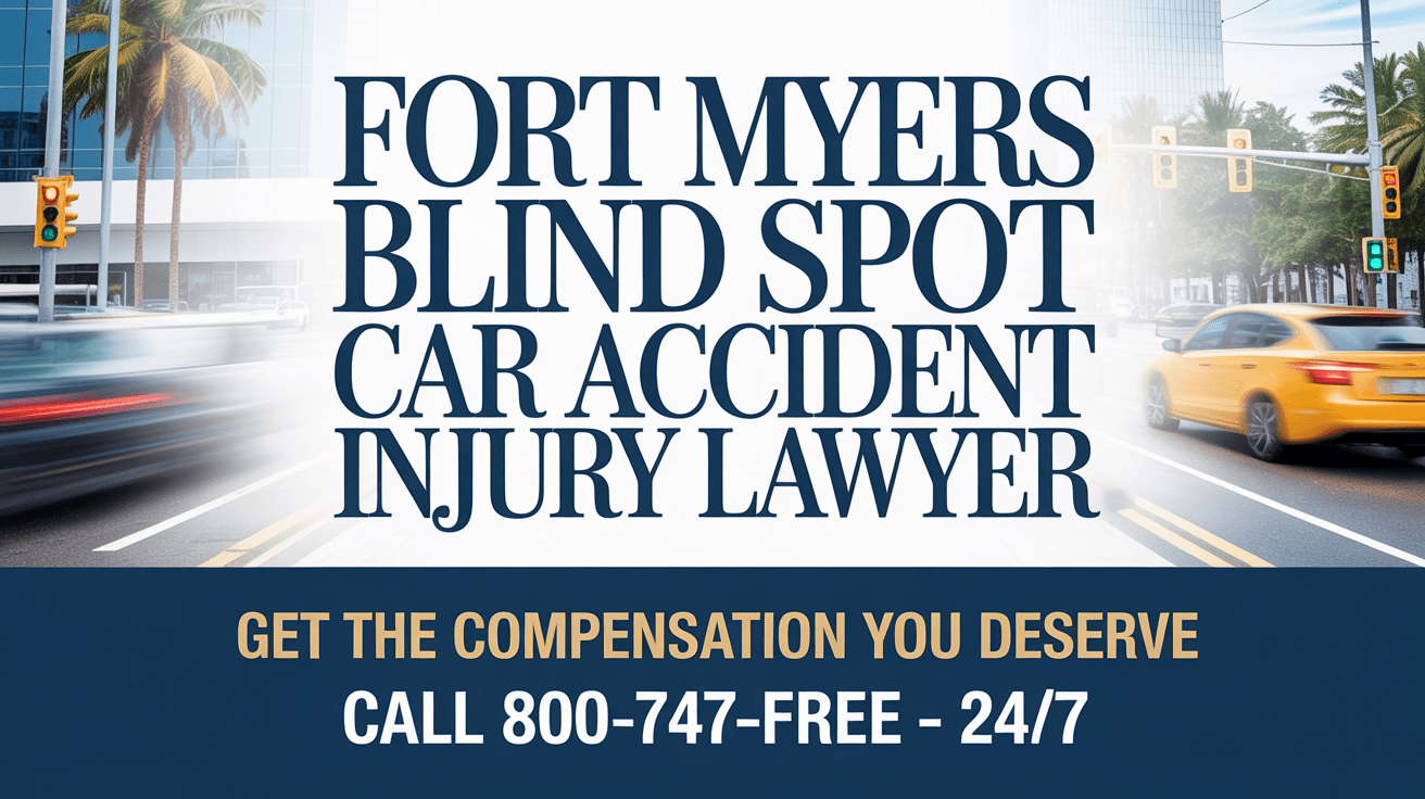 Fort Myers Blind Spot Car Accident Injury Lawyer