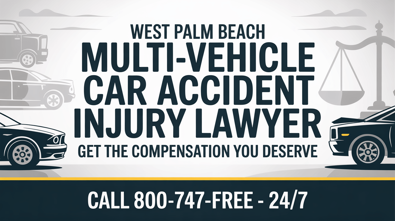 West Palm Beach Multi-Vehicle Car Accident Injury Lawyer