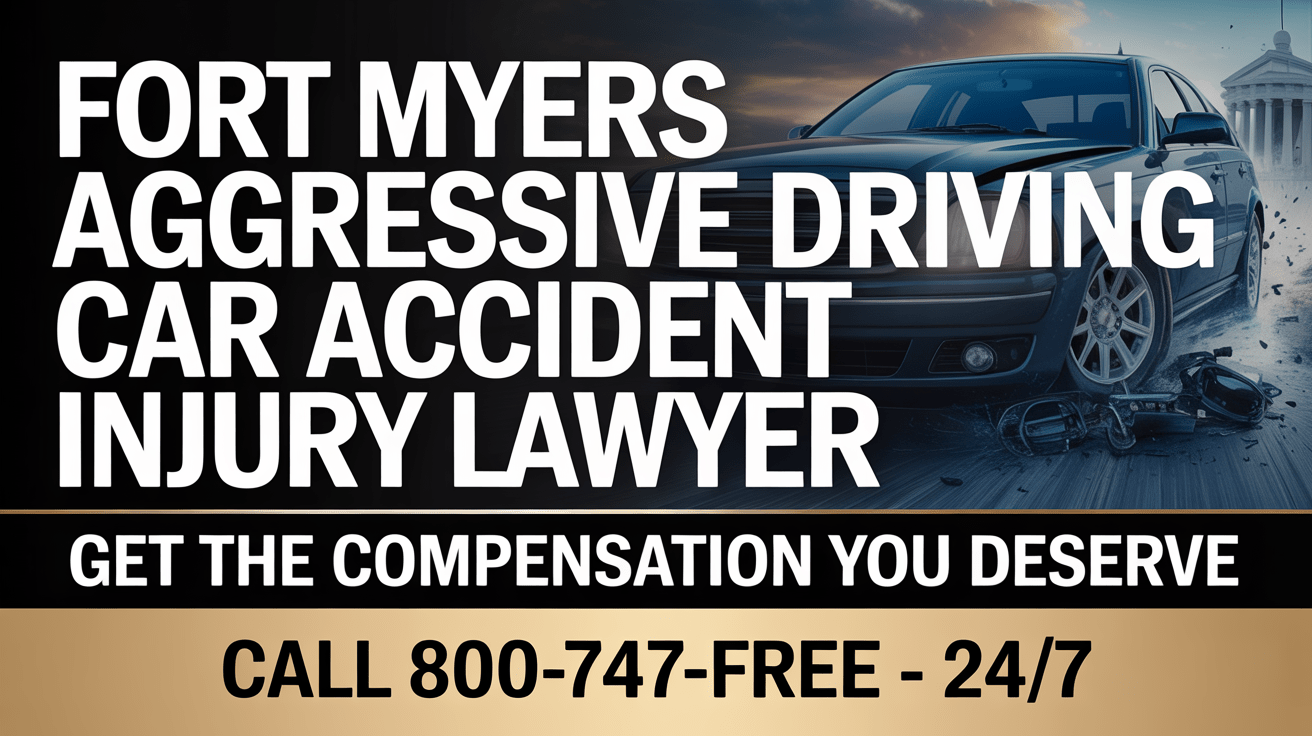 Abogado de Lesiones por Accidente de Coche por Conducción Agresiva en Fort Myers