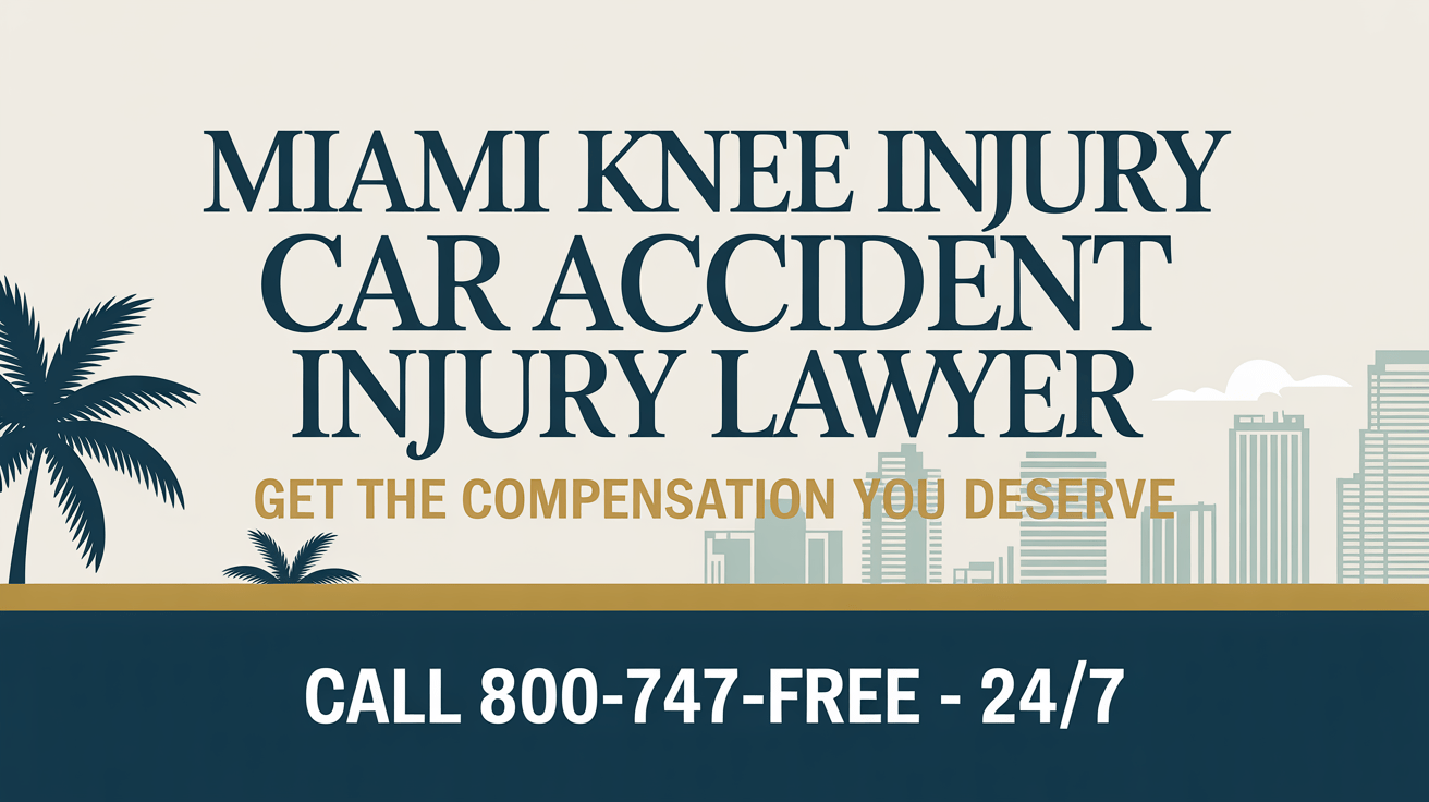 Abogado de lesiones por accidente automovilístico en Miami