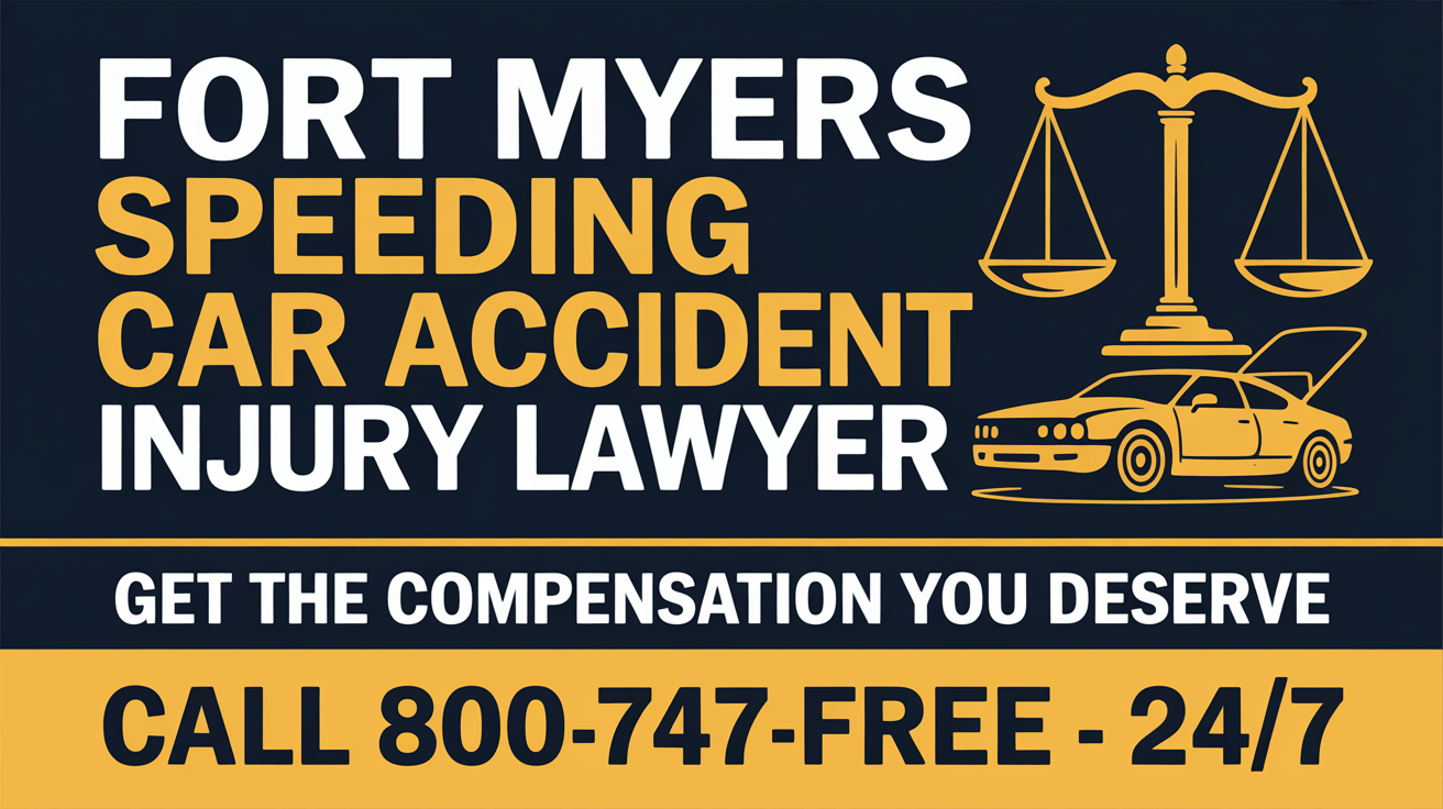 Fort Myers Speeding Car Accident Injury Lawyer