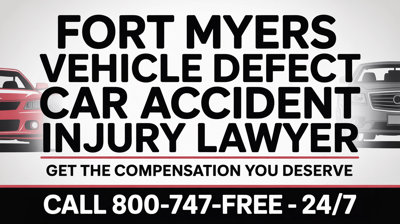 Fort Myers Vehicle Defect Car Accident Injury Lawyer
