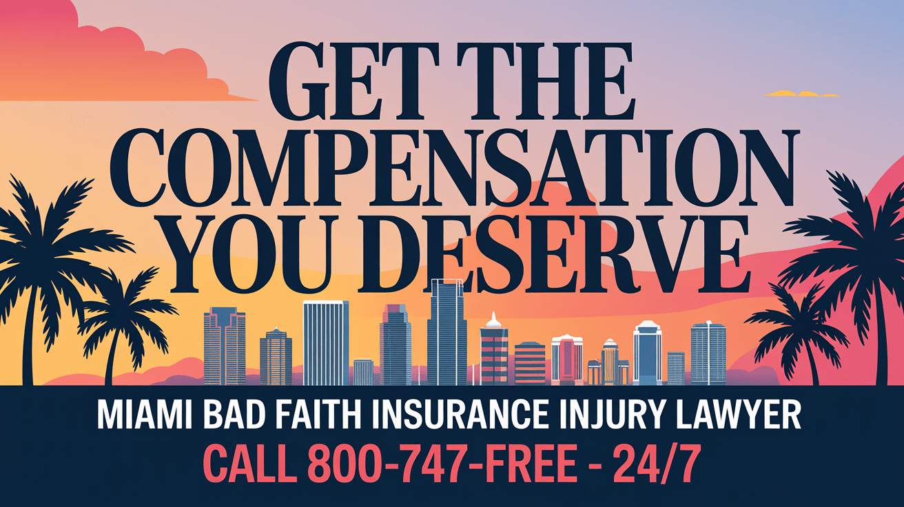 Miami Bad Faith Insurance Injury Lawyer