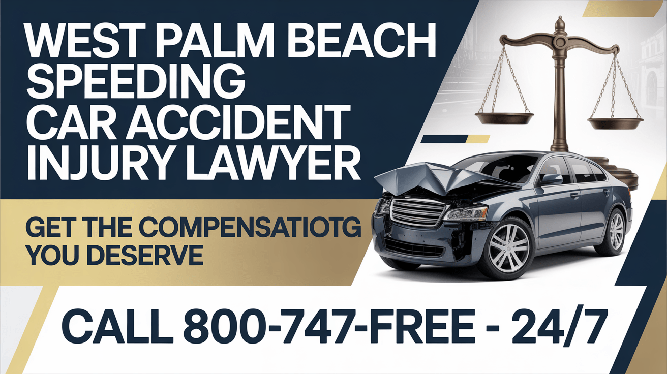 West Palm Beach Speeding Car Accident Injury Lawyer