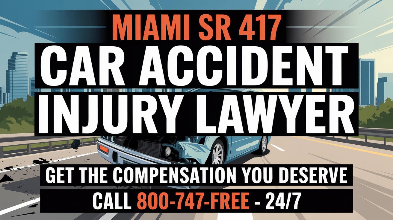 Abogado de Lesiones por Accidente de Coche en Miami SR 417