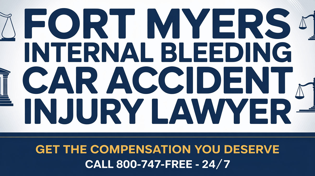 Fort Myers Internal Bleeding Car Accident Injury Lawyer