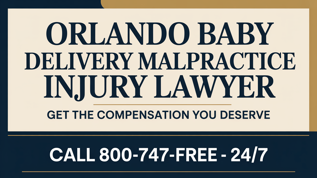 Abogado de Lesiones por Negligencia en el Parto de Bebés en Orlando