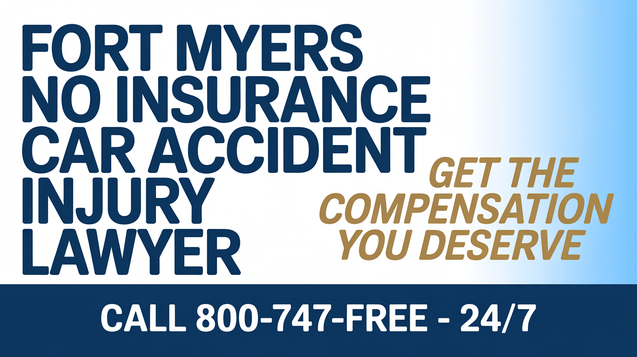 Fort Myers No Insurance Car Accident Injury Lawyer