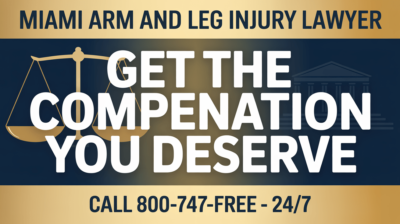 Miami Arm And Leg Injury Injury Lawyer
