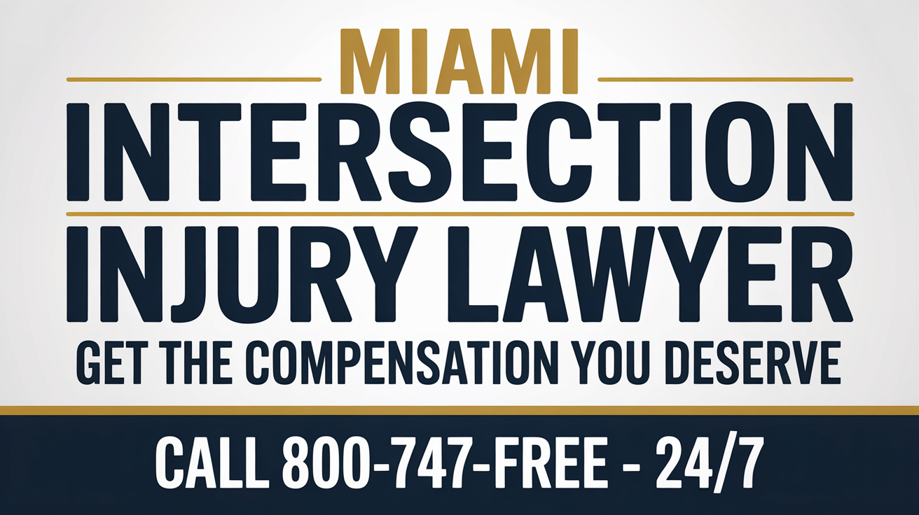 Abogado de Lesiones por Accidentes en Intersecciones de Miami
