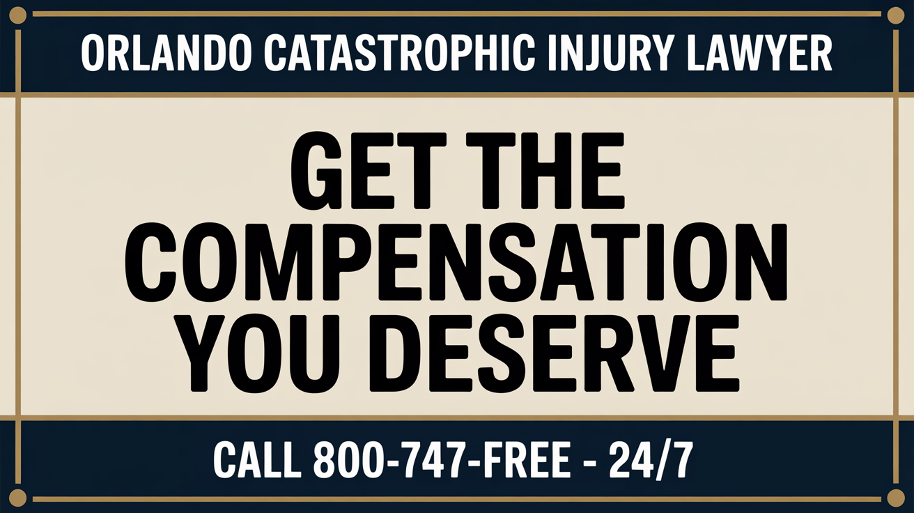 Orlando Catastrophic Injury Lawyer