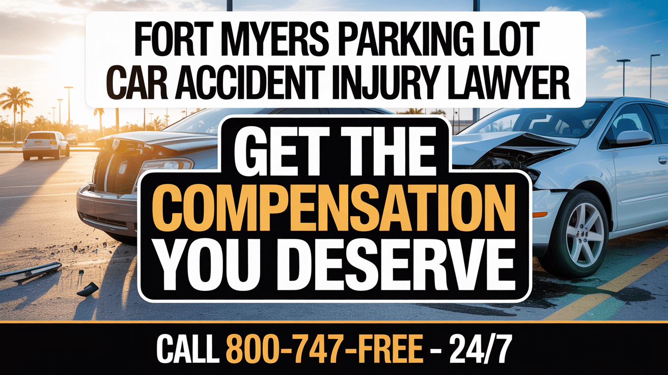 Abogado de Lesiones por Accidentes de Automóviles en Estacionamientos de Fort Myers