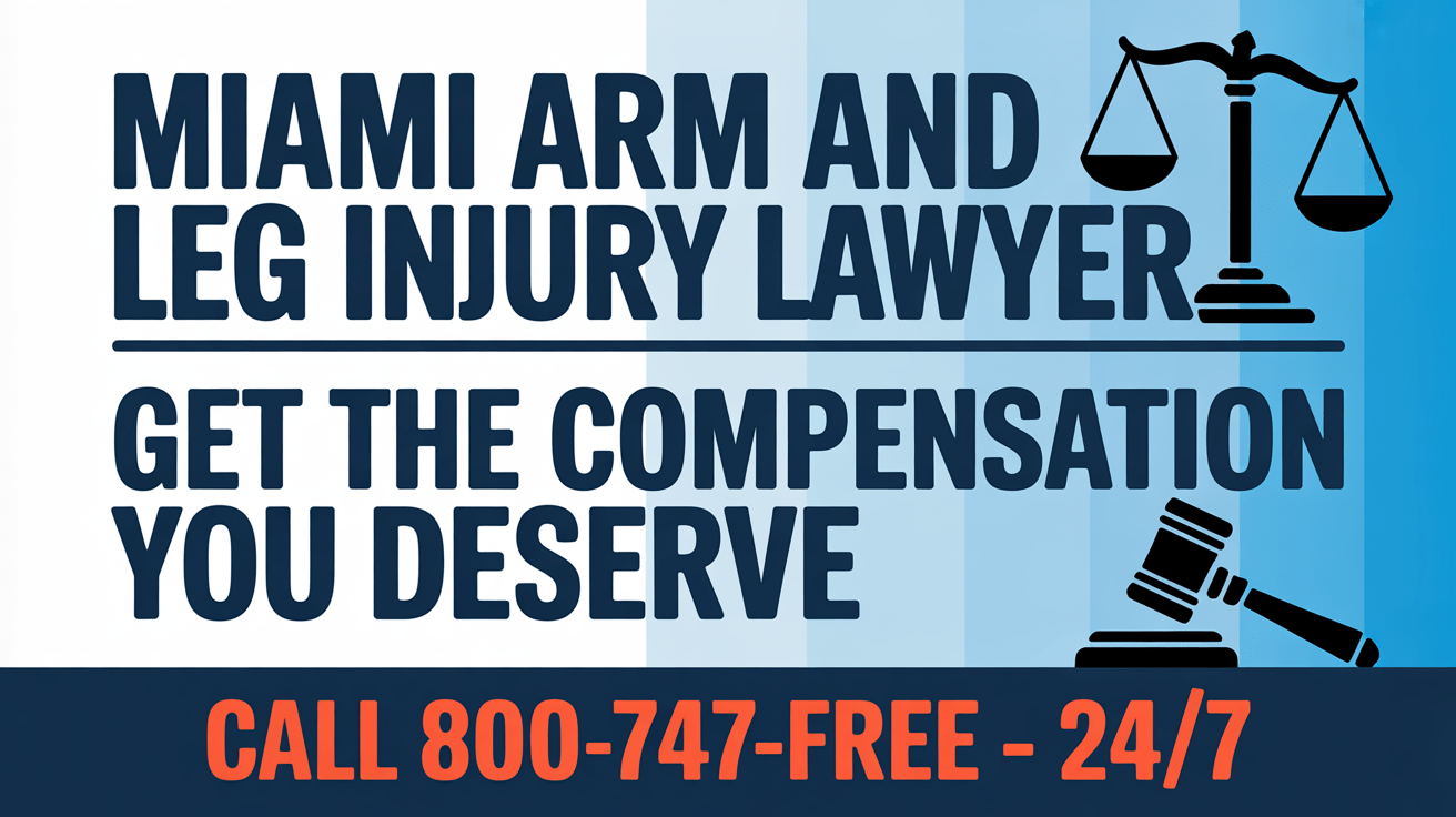 Miami Arm And Leg Injury Injury Lawyer