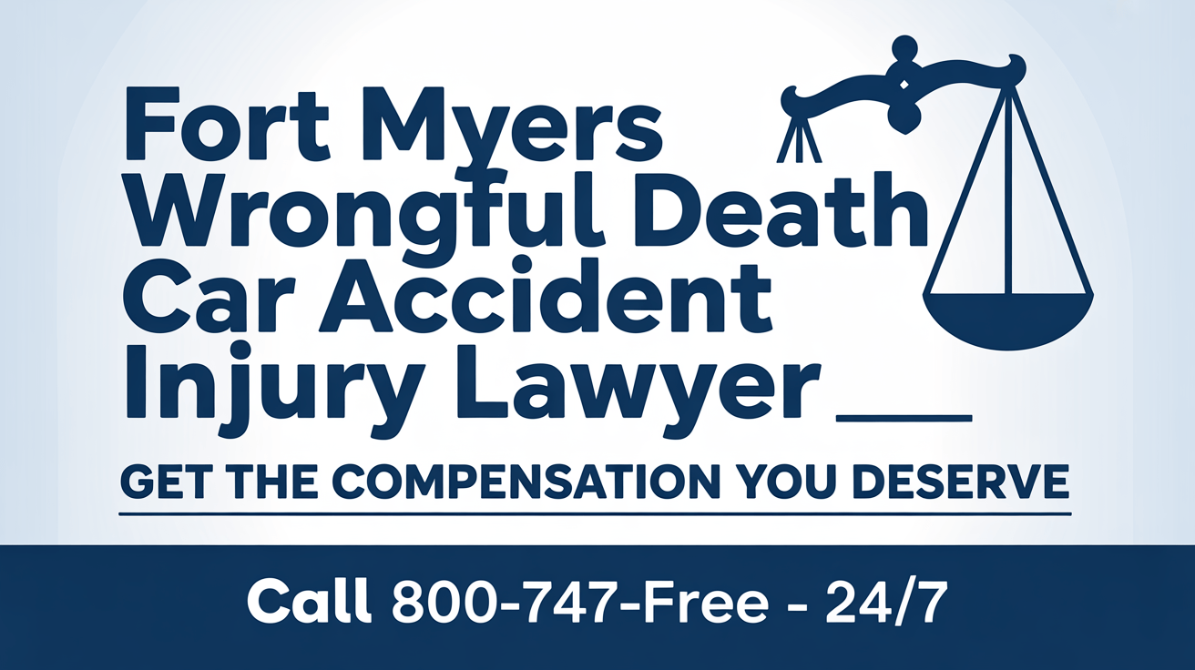 Abogado de lesiones por accidente de coche por muerte injusta en Fort Myers