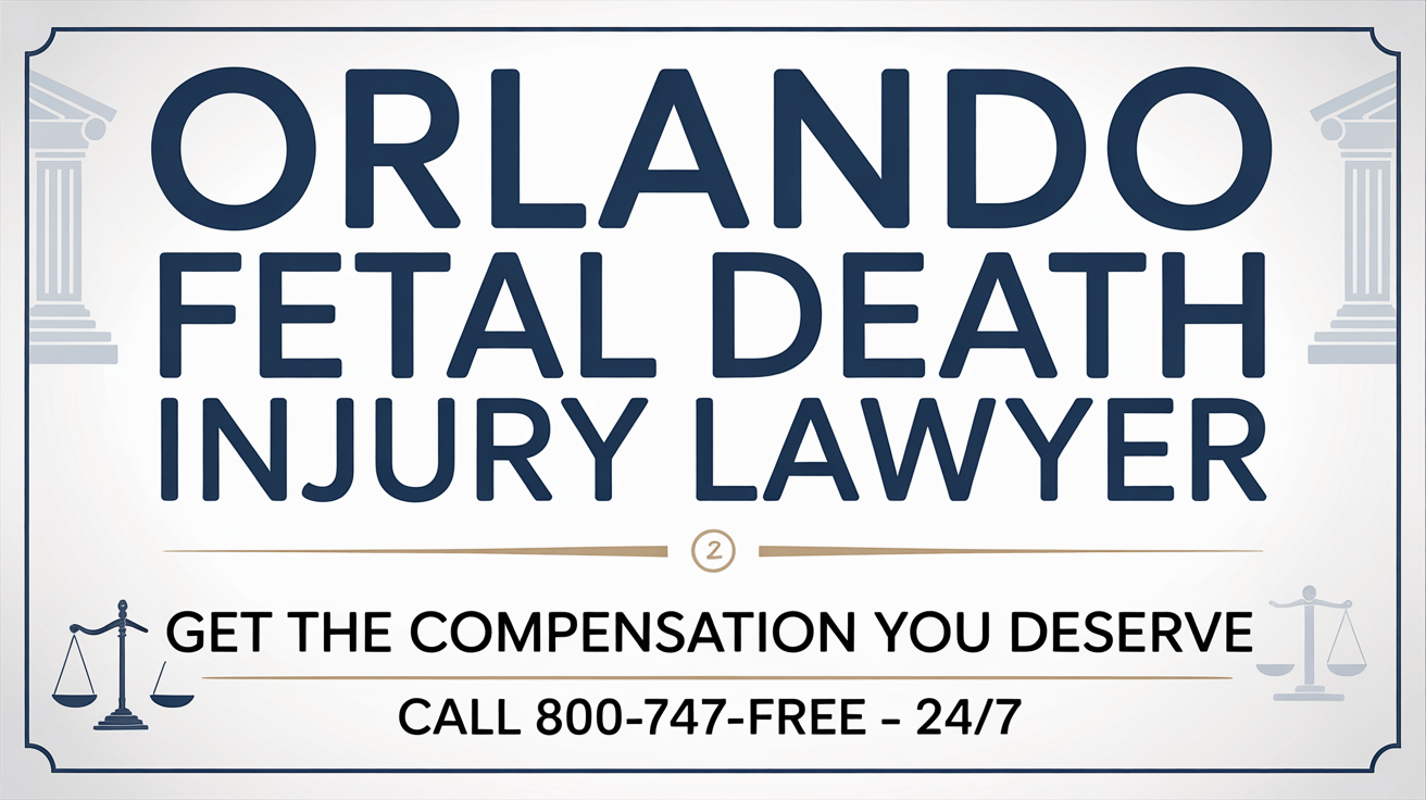 Abogado de Lesiones por Muerte Fetal en Orlando