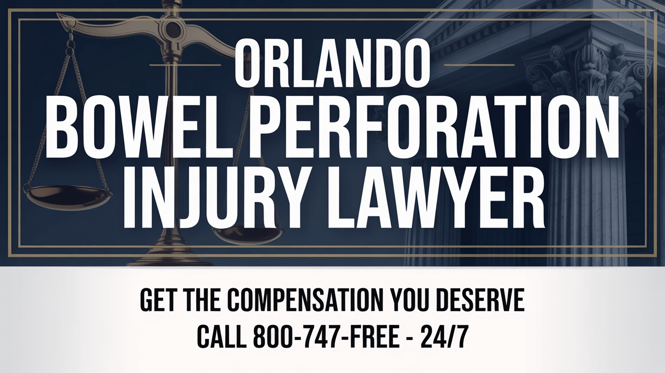 Abogado de Lesiones por Perforación Intestinal en Orlando
