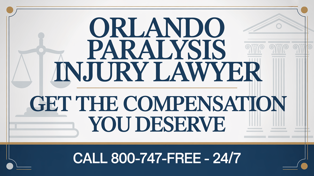 Orlando Paralysis Injury Lawyer