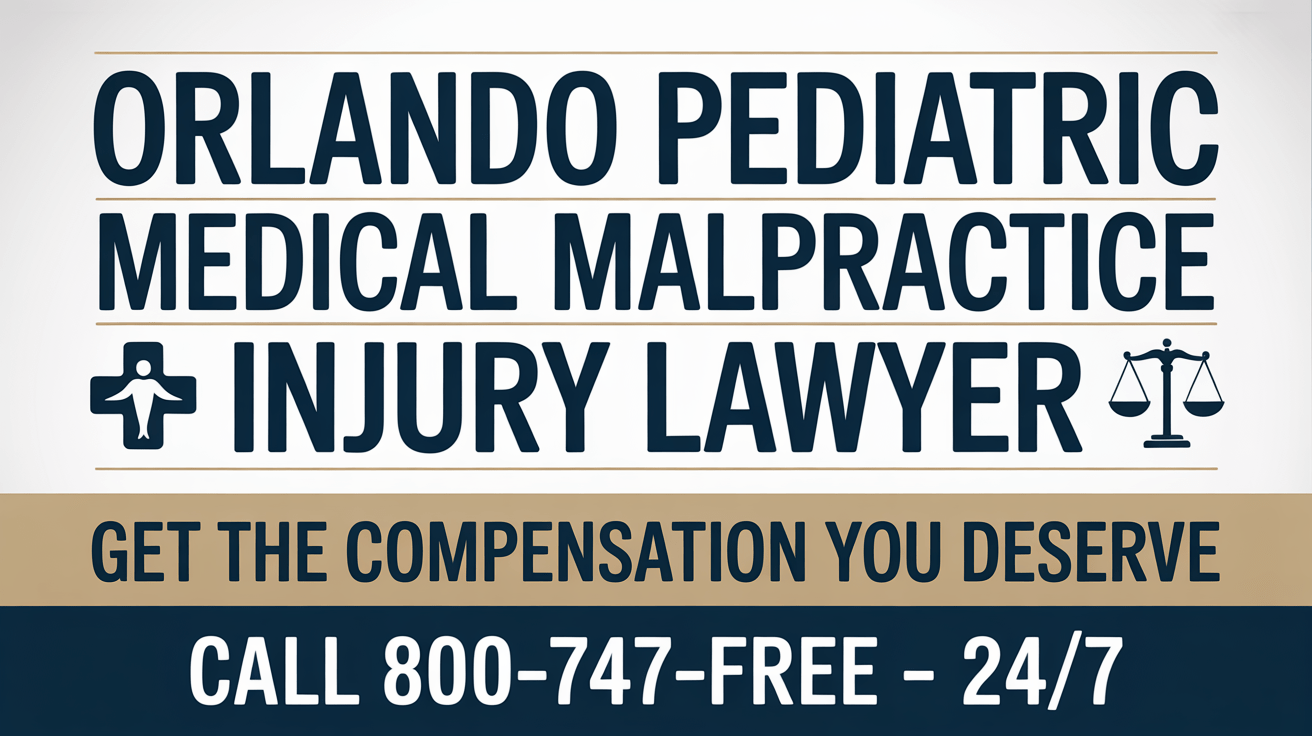 Abogado de Lesiones por Mala Praxis Médica Pediátrica en Orlando