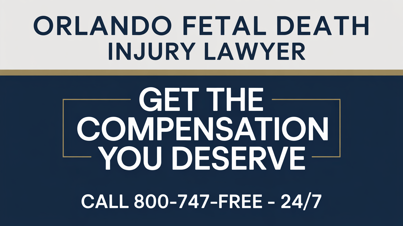 Abogado de lesiones por muerte fetal en Orlando