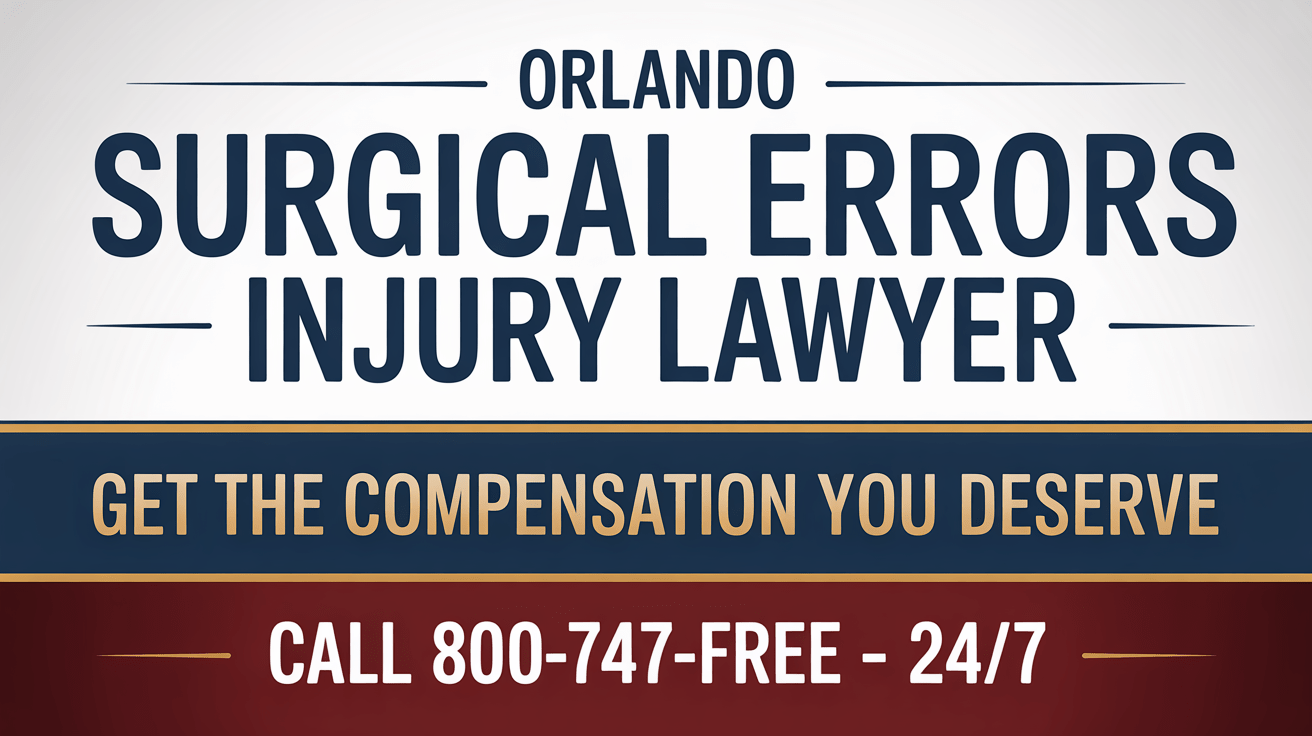 Orlando Surgical Errors Injury Lawyer