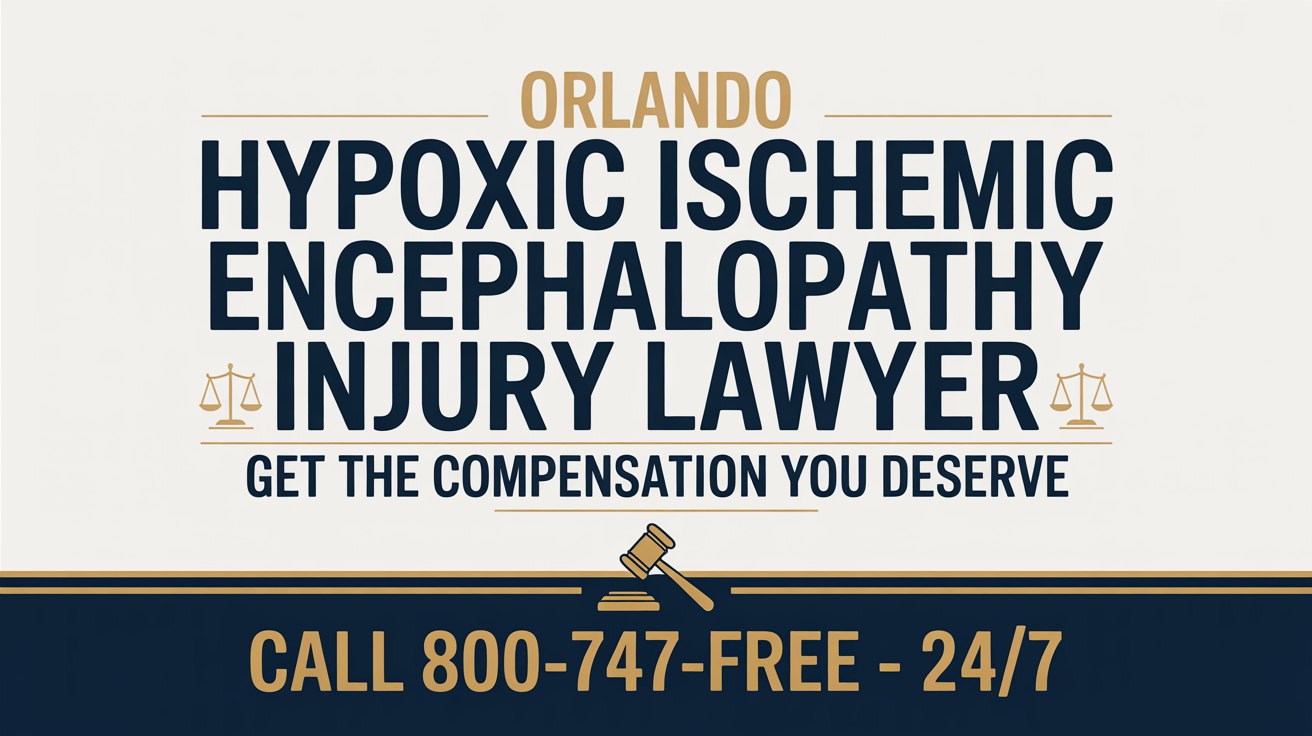 Abogado de lesiones por encefalopatía isquémica hipóxica de Orlando
